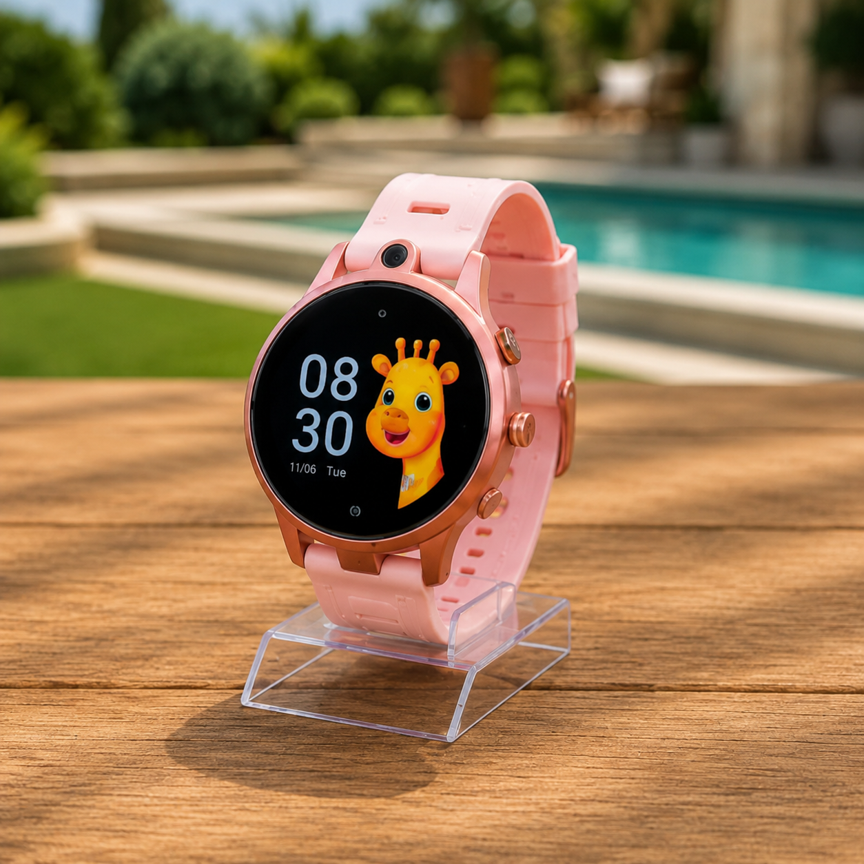 Smartwatch Copii cu GPS Tracker, Buton SOS, Rezistent la Apă, Cartelă SIM, Apel Video 4G
