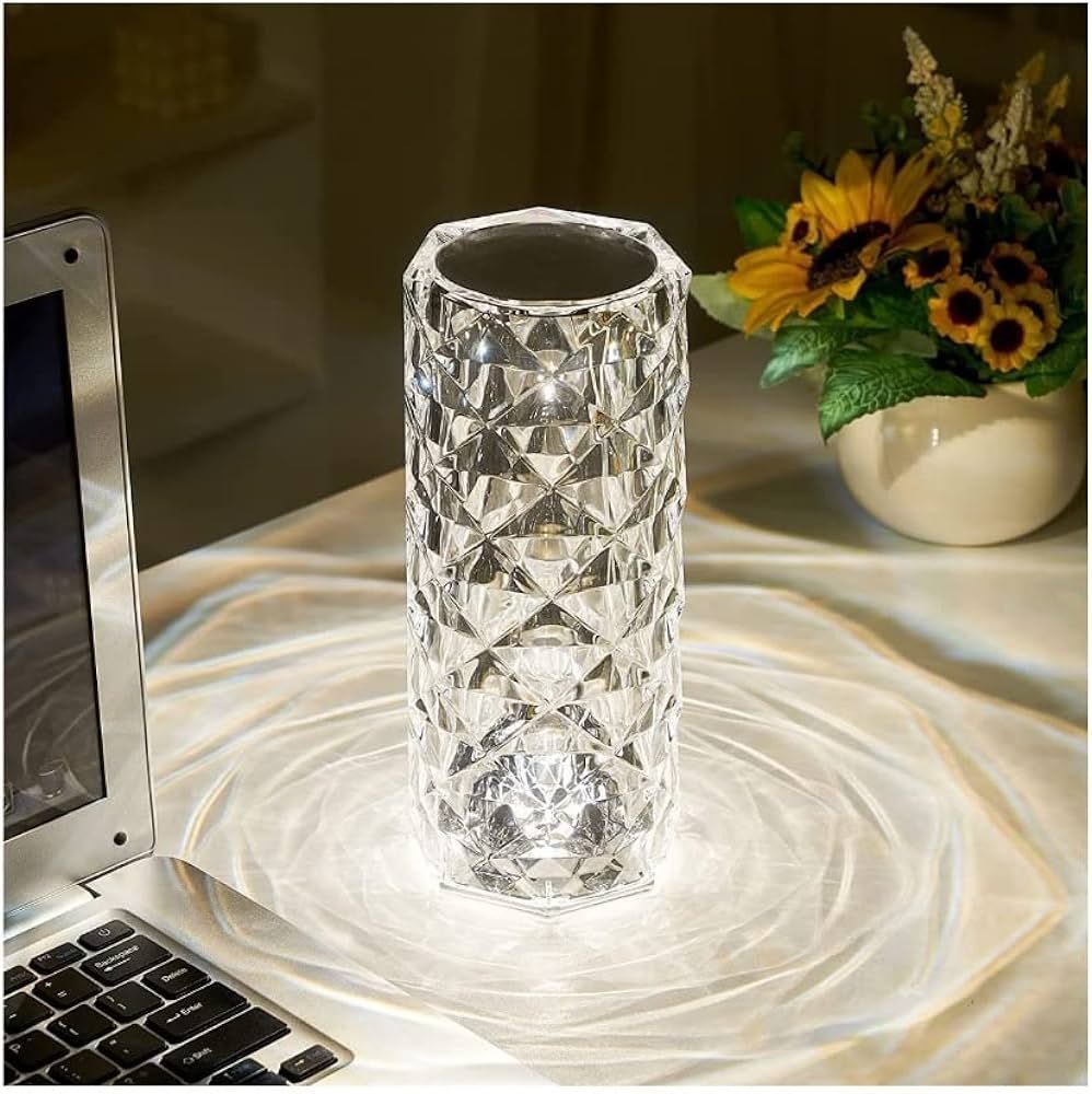 Lampa cu proiector - trandafir