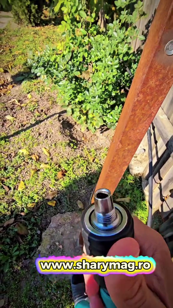 Pistol Manual Silentios de Bătut Cuie în Beton și Metal, Accesorii și Cutie Transport + 50 Cuie Otel CADOU