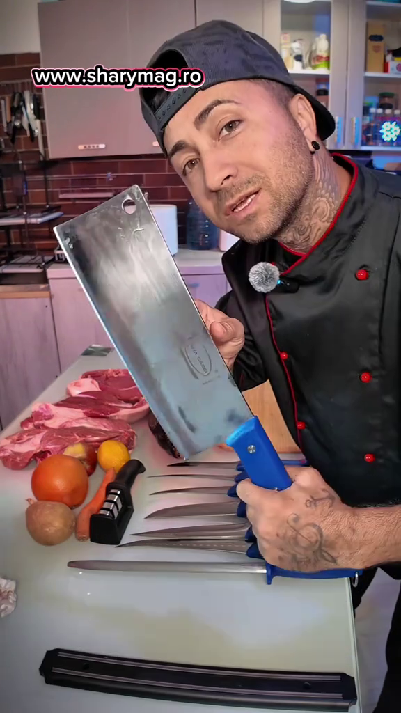🔪 Kitul Măcelarului – Set Profesional 10 Piese + CADOU SUPORT CUTITE