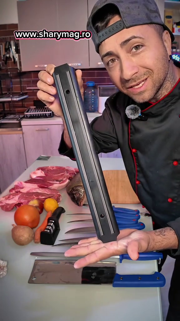 🔪 Kitul Măcelarului – Set Profesional 10 Piese + CADOU SUPORT CUTITE