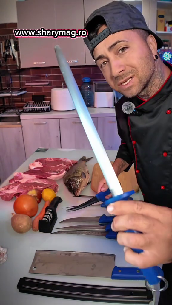 🔪 Kitul Măcelarului – Set Profesional 10 Piese + CADOU SUPORT CUTITE