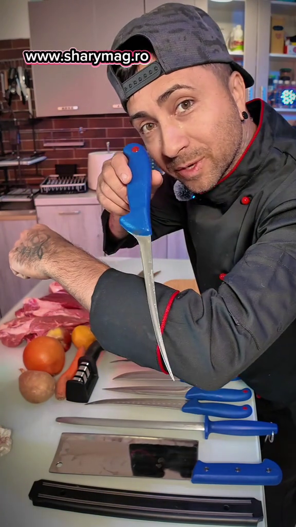 🔪 Kitul Măcelarului – Set Profesional 10 Piese + CADOU SUPORT CUTITE