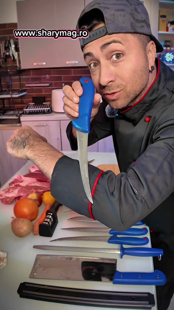 🔪 Kitul Măcelarului – Set Profesional 10 Piese + CADOU SUPORT CUTITE
