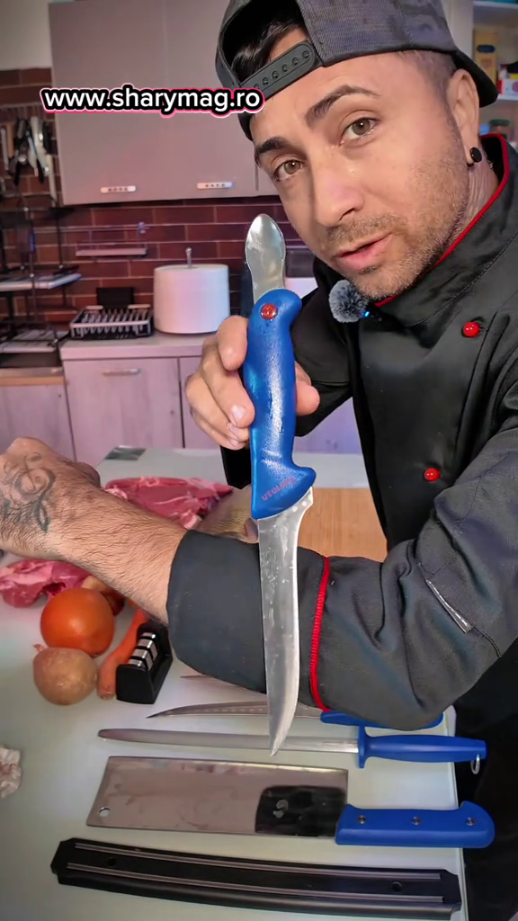🔪 Kitul Măcelarului – Set Profesional 10 Piese + CADOU SUPORT CUTITE