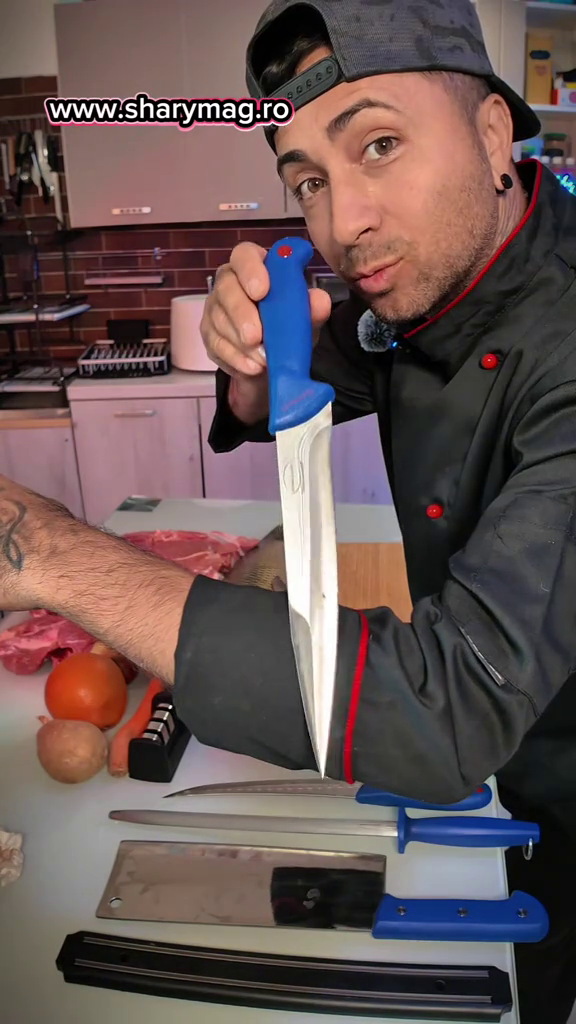 🔪 Kitul Măcelarului – Set Profesional 10 Piese + CADOU SUPORT CUTITE