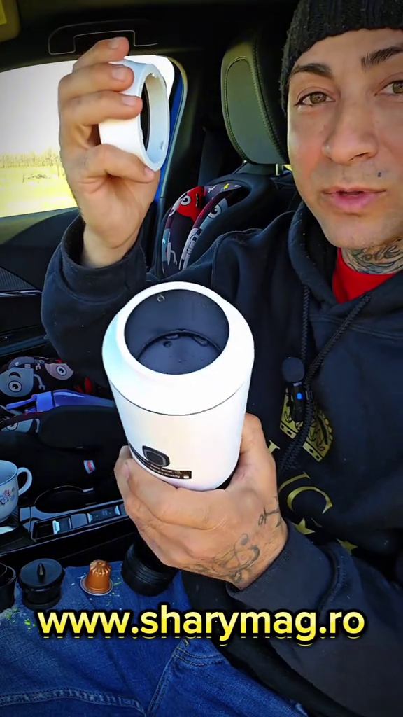 Espressor Portabil 3 în 1 – Cafea Măcinată, Capsule Nespresso & Dolce Gusto| Încălzire Apă |USB Type-C